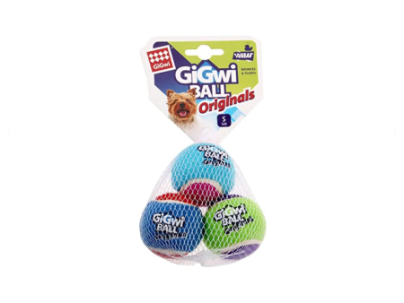 Small Size Tennis Ball Gigwi Ball Originals (3Pcs With Different Colour In One Pack) Discount