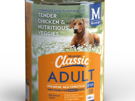 Montego Classic Dog Wet Food Adult -  Chicken V Hot on Sale