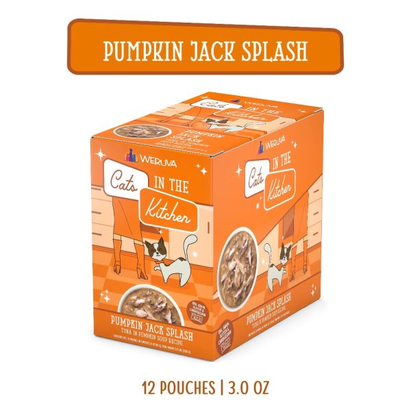 Weruva CITK Pumpkin Jack Splash For Cats 85g - Pack of 12 Fashion