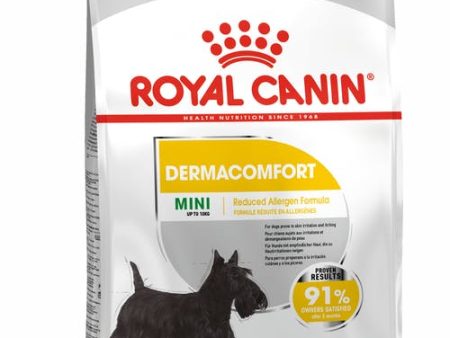 Royal Canin Dermacomfort Mini Dogs With Sensitive Skin or Occasional Mild Signs of Skin Irritation Online now