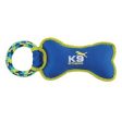 K9 Fitness Tough Nylon Bone with Rope Tug - 30.5cm on Sale