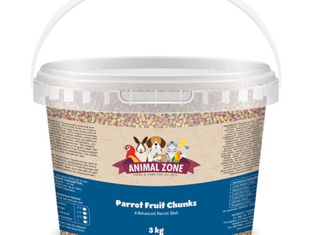 Animal Zone Fruit Chunks Value Tub 3Kg Hot on Sale