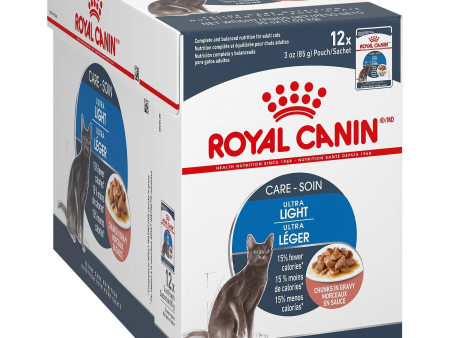 Royal Canin Cat Ultra Light Care - Box of 12x85g on Sale