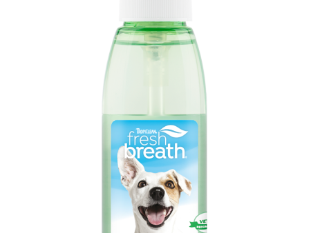 TropiClean Fresh Breath Peanut Butter Oral Care Spray for Pets Online Sale