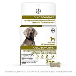 Dog Dewormer, Large Breed, 135 mg., 2-Pk. Online Sale