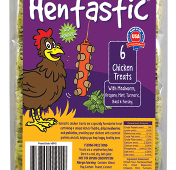 Unipet Hentastic® Treats with Herbs, Mealworms, and Probiotics Discount