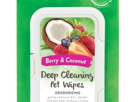 TropiClean Deep Cleaning Pet Wipes Discount